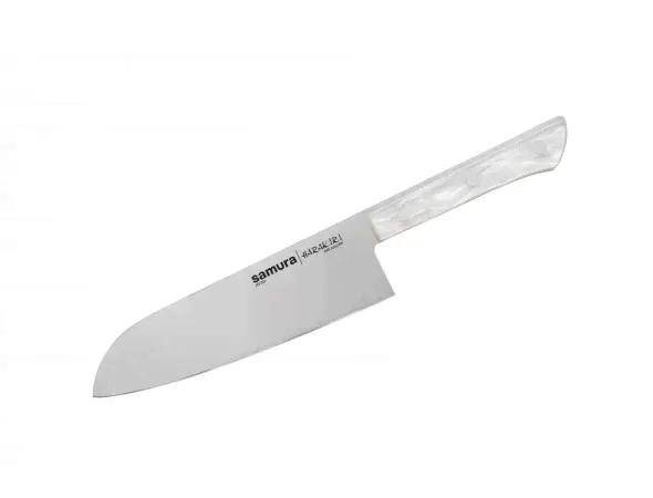Нож Samura Harakiri Сантоку, 175 мм, перламутровая рукоять