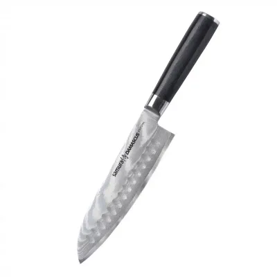 Кухонный нож сантоку Samura Damascus SD-0094-0