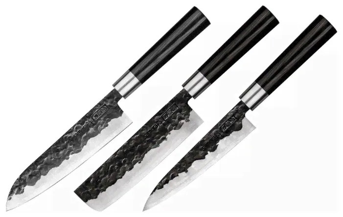 Набор Samura Blacksmith 3 ножа черный-1