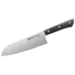 Нож Сантоку кухонный японский Шеф Samura HARAKIRI 175мм SHR-0095B