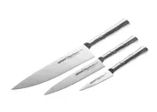 Набор ножей Samura Bamboo SBA-0220/K 3шт Нержавеющая сталь