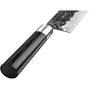 Набор: нож кухонный SAMURA BLACKSMITH НАКИРИ гвоздичное масло, салфетка SBL-0043C