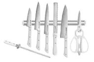 Набор ножей + подставка Samura Harakiri SHR-0280W