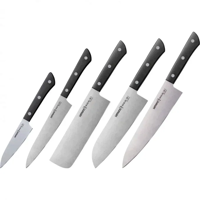 Набор ножей Samura Harakiri SHR-0250, чёрный-0