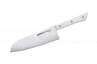 Нож кухонный сантоку L=175 мм Samura Harakiri SHR-0095W/K-0