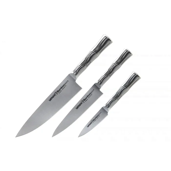 Набор из 3 ножей Samura Bamboo, AUS-8-1