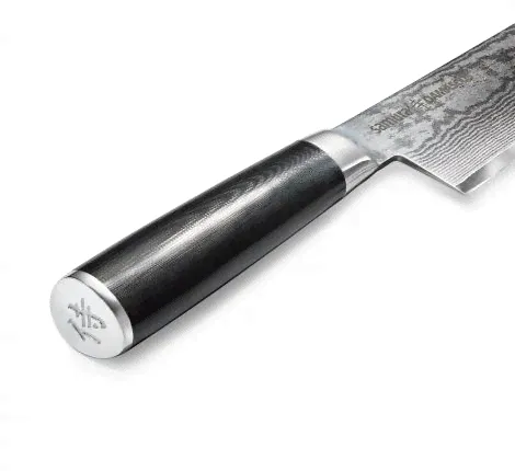 Нож кухонный "Samura DAMASCUS" Гранд Шеф 240 мм, G-10-1