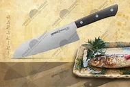 Кухонный нож "Samura HARAKIRI" Сантоку 175 мм , SHR-0095B/Y