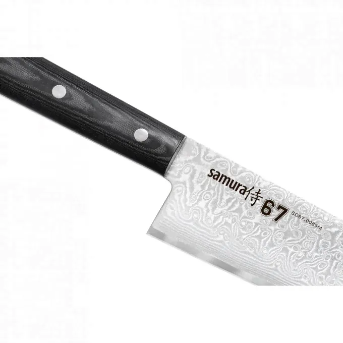 Нож кухонный SAMURA 67 Шеф SD67-0085M/K-4