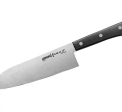 Нож кухонный "Samura HARAKIRI" SHR-0095B/K Сантоку, 175 мм, ABS пластик