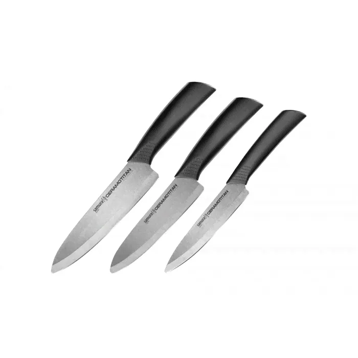 Набор из 3-х ножей Samura Ceramotitan SCT-003M
