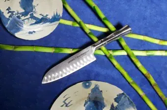 Нож сантоку L= 13,7см Bamboo Samura SBA-0093/K-4