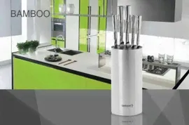 Набор из 5 ножей и подставки Samura Bamboo