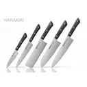 Набор ножей Harakiri, 5 пр., черный SHR-0250B/K Samura