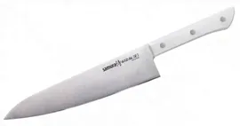 Нож Шеф Samura Harakiri SHR-0085W, 208 мм белый пластик