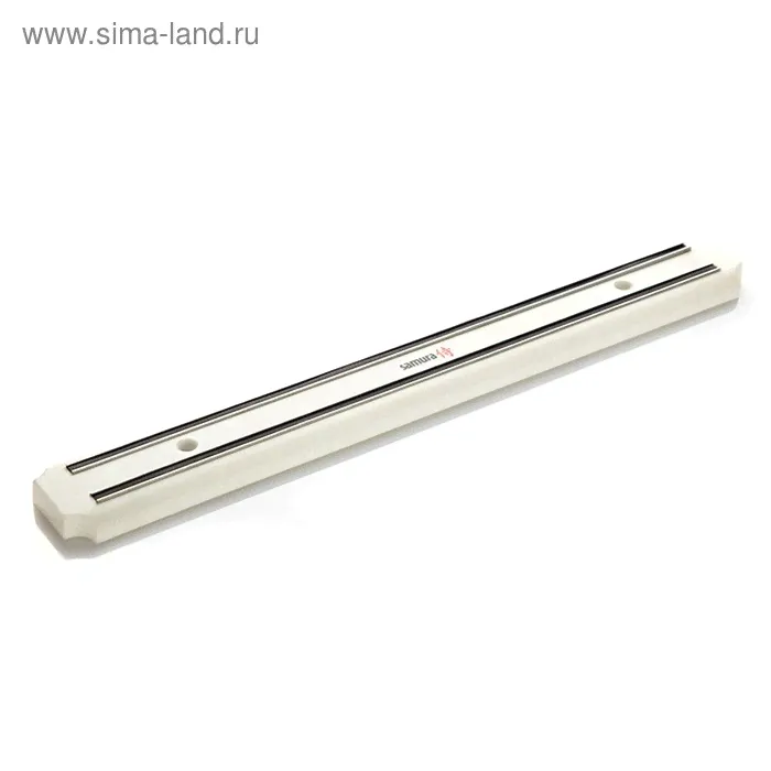 Магнитный держатель "Samura", 385х49х14 мм, цвет белый-0