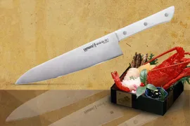 2011 Samura Нож кухонный Шеф HARAKIRI (SHR-0085W) 208 мм