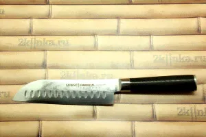 Samura Damascus Сантоку (SD-0094) кухонный нож-0