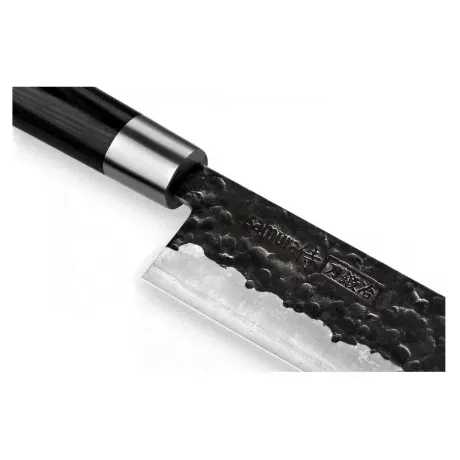 Нож Samura Blacksmith накири, 16,8 см, AUS-8, микарта