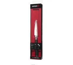 Кухонный овощной нож Samura Mo-V 90 мм, G-10 SM-0010/K