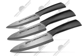 Набор из 3-х ножей Samura Ceramotitan SCT-0021M, SCT-0082M, SCT-0084M SCT-003M , купить в интернет-магазине с доставкой по Москве и России