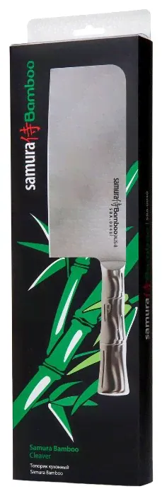 Samura Топорик кухонный Bamboo 18 см серебристый-1
