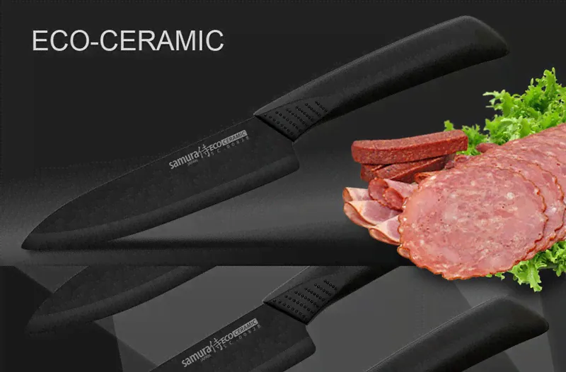 SС-0084В - Samura Eco Ceramic 175мм черный