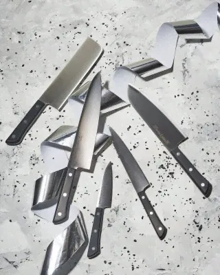 Набор ножей 5 в 1 ( 11,23,43,85,95) Harakiri Samura SHR-0250B/K-0