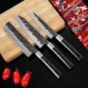 Набор ножей Samura Blacksmith, 3 шт, AUS-8, микарта