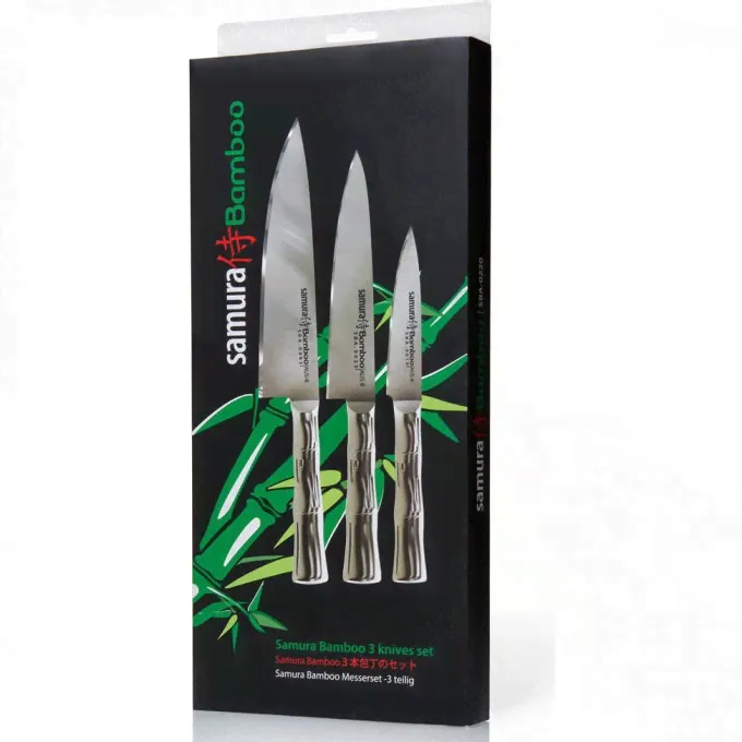 Набор из 3-х ножей SAMURA BAMBOO SBA-0220 SBA-0220/A-2