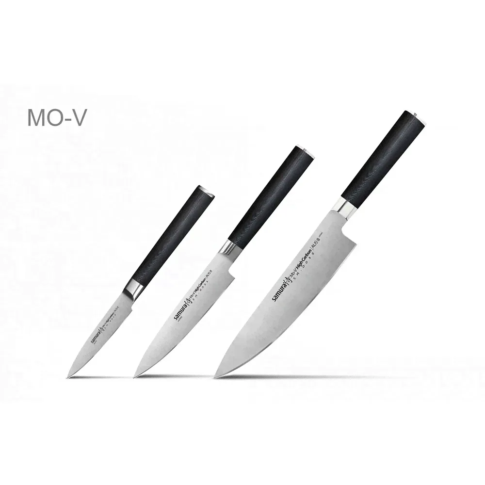 Набор ножей Mo-V, 3 пр., в подарочной коробке SM-0220/K Samura