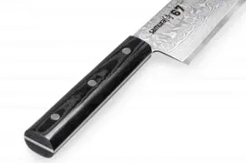 Нож сантоку L=17,5 см 67 Damascus Samura SD67-0094M/K