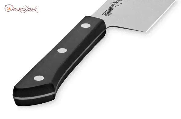 Нож кухонный "Samura HARAKIRI" накири 170 мм, корроз.-стойкая сталь, ABS пластик