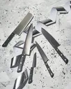 Набор ножей 5 в 1 ( 11,23,43,85,95) Harakiri Samura SHR-0250B/K