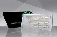 Набор из 3 кухонных стальных ножей "Поварская тройка" Samura BAMBOO SBA-0220