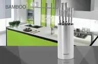Набор из 5 ножей и подставки Samura Bamboo