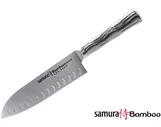 Нож кухонный стальной Сантоку Samura BAMBOO