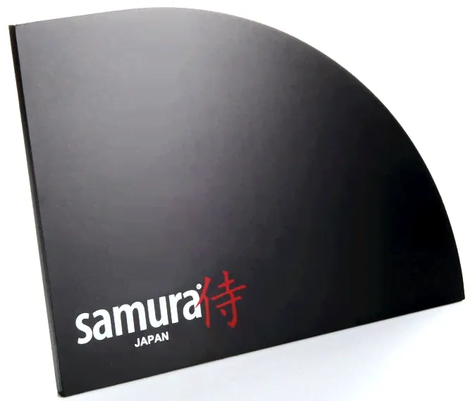 Магнитная подставка для ножей Samura Accessories, 338х263х130мм, черная - арт.KS-002