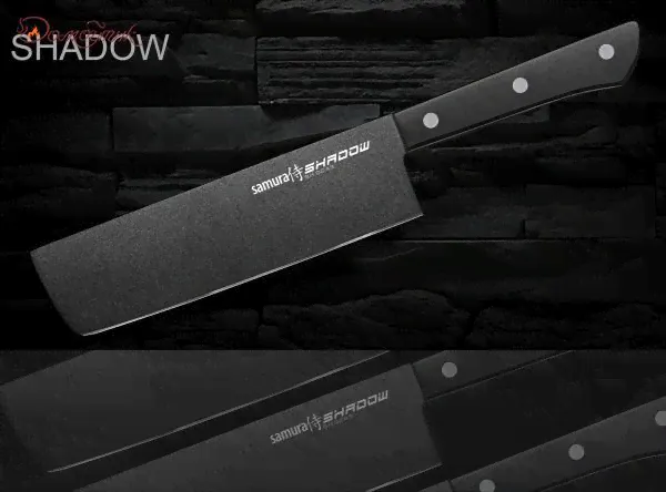 Нож кухонный накири "Samura SHADOW" 30 см-2