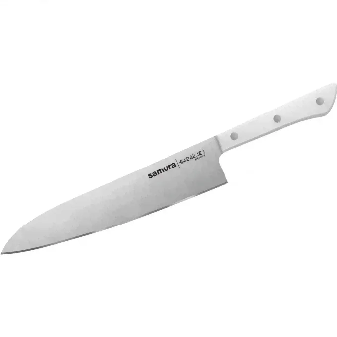 Гранд шеф нож SAMURA HARAKIRI 240 мм, коррозионностойкая сталь, ABS пластик SHR-0087W/K
