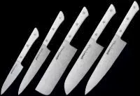 Набор ножей Samura Harakiri SHR-0250, лезвие: 20.8 см, белый