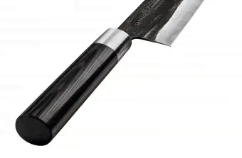 Набор нож сантоку L=182 мм Samura Super 5, гвоздичное масло, салфетка SP5-0095C/K-4