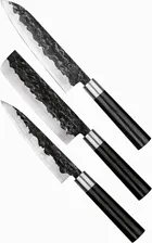 Набор кухонных ножей Samura Blacksmith, 3шт, нержавеющая легированная сталь с покрытием - арт.SBL-0220C/Y