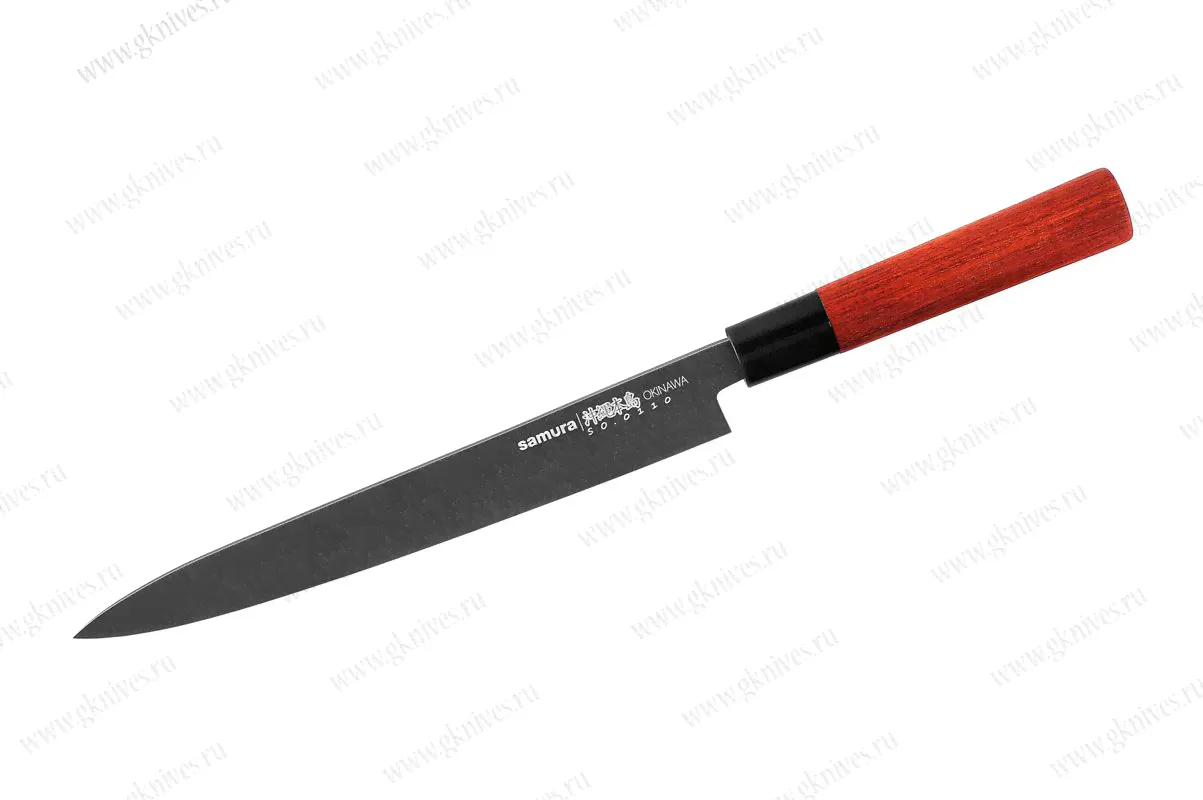 Нож для суши Янагиба Samura Okinawa Stonewash SO-0110B-0