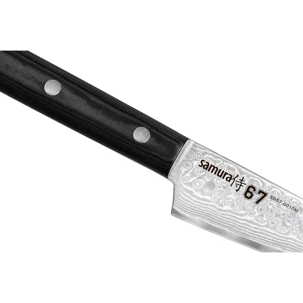 Овощной нож SAMURA 67 DAMASCUS SD67-0010M SD67-0010M/K-4