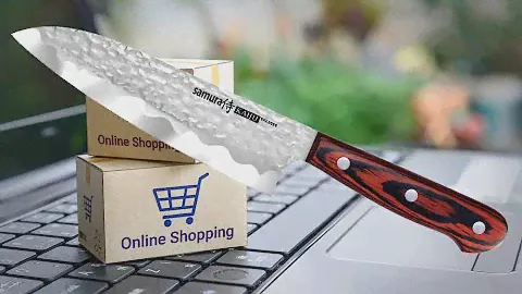 Samura KAIJU Santoku peilis. Samura KAIJU Santoku нож. Samura KAIJU Santoku Knife. SKJ-0095