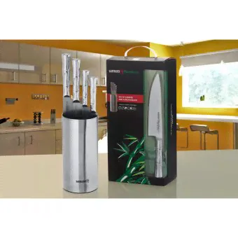 Набор из 4-х ножей на подставке BAMBOO, SAMURA SBA-05-0