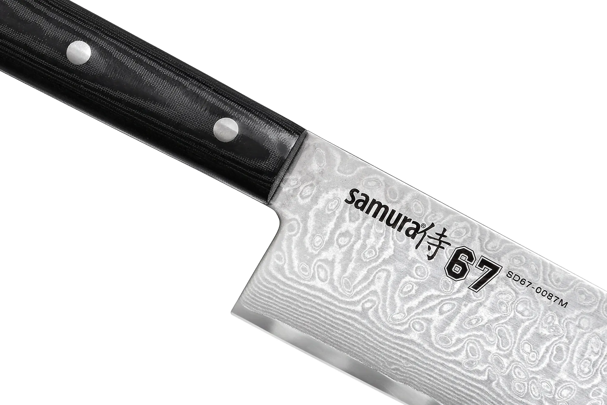 Нож кухонный Шеф 240мм Samura 67 Damascus SD67-0087M-1