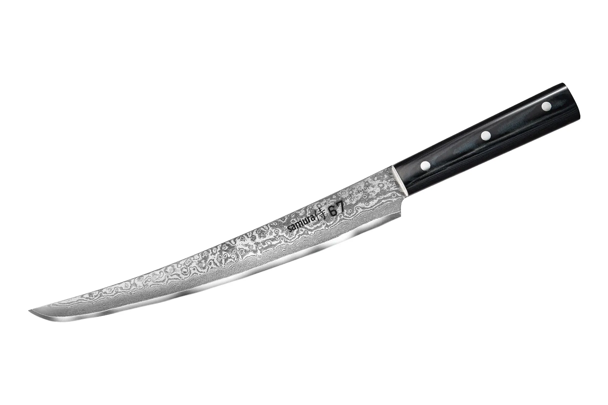 Нож для нарезки слайсер Samura 67 Damascus SD67-0046MT/Y-0