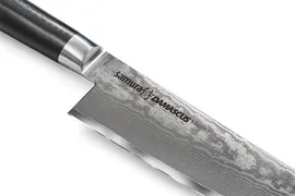 Нож кухонный "Samura DAMASCUS" Гранд Шеф 240 мм, G-10